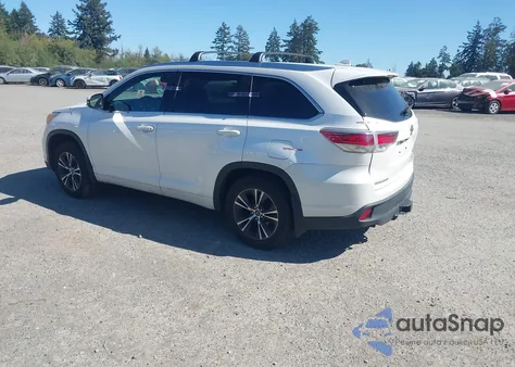 2016 Toyota Highlander Xle V6 из США, поврежденный, VIN 5TDJKRFH1GS313436